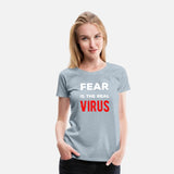 motivational quotes fear is the real pandemic