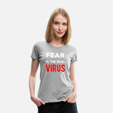 motivational quotes fear is the real pandemic