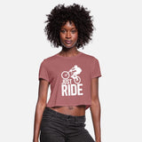 Mountain Biking just ride distressed