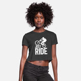 Mountain Biking just ride distressed