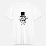 Mr. Rabbit Gentleman Top Hat Monocle Glasses rich