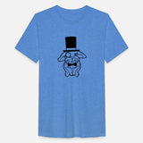 Mr. Rabbit Gentleman Top Hat Monocle Glasses rich