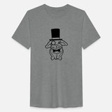 Mr. Rabbit Gentleman Top Hat Monocle Glasses rich