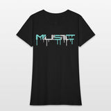 Music Text Letters Quote Saying Graffiti Drops