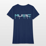 Music Text Letters Quote Saying Graffiti Drops