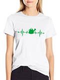 Gardening Heartbeat T-Shirt