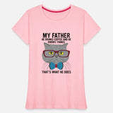 My Father He Drinks Coffee And He Knows Things