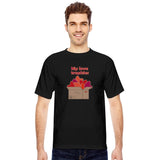 My love trophies in box full of hearts