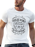 Funny 35th Birthday T-Shirt: Bitte Kun Neid!