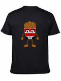 Cartoon Chicken Bucket T-Shirt