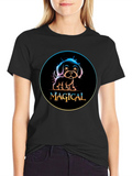 Magical Dog T-Shirt Cute Puppy Graphic Tee