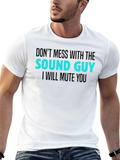 Sound Guy T-Shirt - Funny Audio Engineer Tee