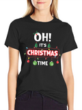 Oh! Its Christmas Time Graphic T-Shirt
