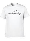 Pulse of Life Motorcycle Graphic T-Shirt