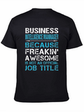 Business Intelligence Manager Awesome Job Title T-Shirt