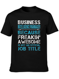 Business Intelligence Manager Awesome Job Title T-Shirt