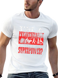 Physiotherapist Superpower T-Shirt - Black