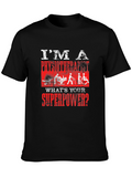 Physiotherapist Superpower T-Shirt - Black