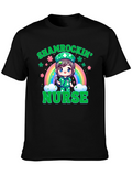 Shamrockin Nurse T-Shirt - St. Patricks Day Apparel