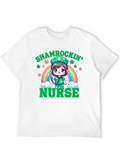 Shamrockin Nurse T-Shirt - St. Patricks Day Apparel