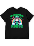 Shamrockin Nurse T-Shirt - St. Patricks Day Apparel