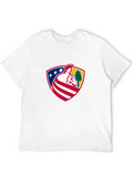 Patriotic Rugby Player T-Shirt