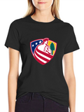 Patriotic Rugby Player T-Shirt