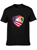 Patriotic Rugby Player T-Shirt