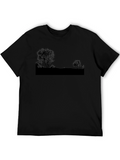 Silhouette Tree Graphic T-Shirt - Casual Wear