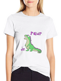 Dino Jr. Rawr Black Graphic Tee