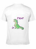 Dino Jr. Rawr Black Graphic Tee