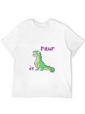 Dino Jr. Rawr Black Graphic Tee