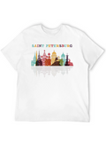 Saint Petersburg Skyline Graphic Tee