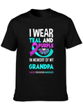 Teal & Purple Suicide Awareness T-Shirt