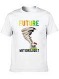 Future Meteorologist Black T-Shirt