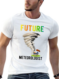 Future Meteorologist Black T-Shirt