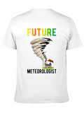Future Meteorologist Black T-Shirt