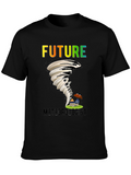 Future Meteorologist Black T-Shirt