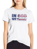 Patriotic T-Shirt: In God We Trust American Flag Design