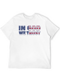 Patriotic T-Shirt: In God We Trust American Flag Design