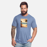 Nature's Serenity Canvas Print - Tranquil Landscap