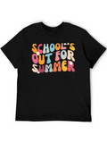 Schools Out for Summer Graphic T-Shirt