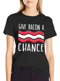 Give Bacon A Chance Graphic Tee