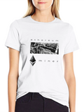 Ethereum Miner Graphic Tee - Crypto Fan Apparel