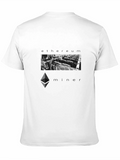 Ethereum Miner Graphic Tee - Crypto Fan Apparel
