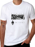 Ethereum Miner Graphic Tee - Crypto Fan Apparel