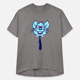 Nerd Cat Horn-rimmed Glasses Geek Smart Kitten Fun