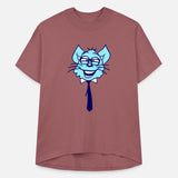 Nerd Cat Horn-rimmed Glasses Geek Smart Kitten Fun
