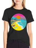 Beachscape Graphic T-Shirt