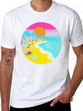 Beachscape Graphic T-Shirt